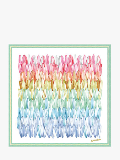 Longchamp Soie gots Scarf Multicolor