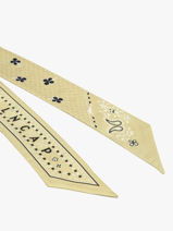 Longchamp Soie gots Etole Vert-vue-porte