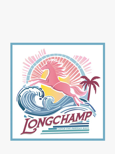 Longchamp Soie gots Etole Orange