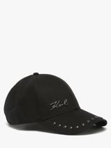 K/ville Studs Cap Karl lagerfeld Black k signature B1W33012-vue-porte