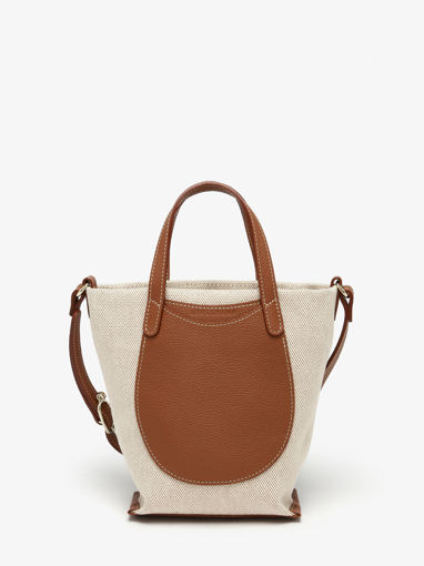 Longchamp Le foulonn� toile Messenger bag Brown