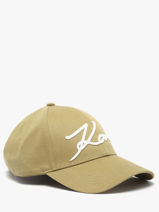 Signature Logo Cap Karl lagerfeld Green k signature B1W33009-vue-porte
