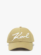 Casquette Signature Logo Karl lagerfeld Vert k signature B1W33009