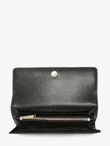 Portefeuille Padlock Cuir Karl lagerfeld Noir k autograph B1W32026-vue-porte