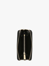 Portefeuille Signature Medium Zip Cuir Karl lagerfeld Noir k signature B1W32036-vue-porte