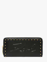 Leather K/ville Studs Wallet Karl lagerfeld Black k ville B1W32074