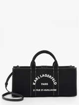 Satchel Rsg Cotton Karl lagerfeld Black rsg B1W50014