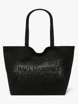 Shoulder Bag K Essential Cotton Karl lagerfeld Black k essential B1W50087