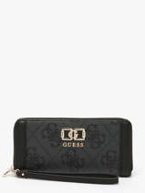 Portefeuille Guess Noir karnilla logo OS901146