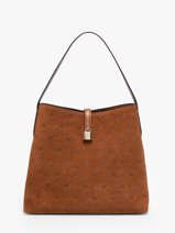 Shoulder Bag K Autograph Leather Karl lagerfeld Brown k autograph B1W30105