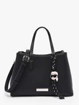 Sac Port� Main K Ikon Polyester Karl lagerfeld Noir k ikon B1W30003
