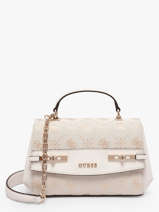 Sac Bandouli�re Melinda Logo Polyester Guess Blanc melinda logo JP990220