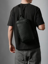 Crossbody Bag Tommy hilfiger Black modern tommy AM14024-vue-porte