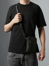 Pochette Homme Arthur & aston Noir johany 8-vue-porte