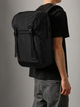 Sac � Dos Business David jones Noir business PC037A-vue-porte