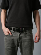 Belt Tommy hilfiger Black ryan AM13688-vue-porte