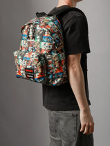 1 Compartment Backpack With 14" Laptop Sleeve Eastpak Multicolor eastpak x gremlins A5BG4GRE-vue-porte