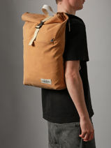 Sac � Dos Eastpak Marron upgrained A5BGFUPG-vue-porte