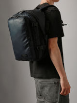 Sac De Voyage Cabine Sac � Dos Tarp Eastpak Bleu tarp A5BKDTAR-vue-porte