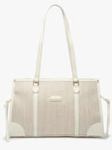 Shoulder Bag Capri Hexagona White capri 4020264