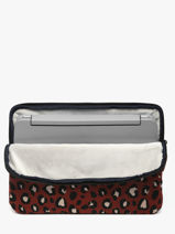 Laptop Cover With 14" Laptop Sleeve Cabaia Black accessoire SLEEVE14-vue-porte
