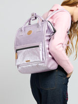 Adventurer Medium - Sac � Dos Cabaia Violet adventurer BAGS-vue-porte