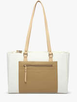 Sac Port� �paule Lys Hexagona Beige lys 5620255