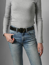 Belt Pieces Black pilja 17106887-vue-porte