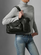 Shopper Fatima Leather Pieces Brown fatima 17090746-vue-porte
