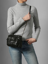 Sac Bandouliere Naina Cuir Pieces Noir naina 17063358-vue-porte