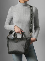 Sac Port� Main Follie Guess Gris follie LB676019-vue-porte