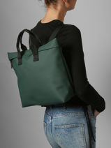 Briefcase/backpack Eliza Ucon acrobatics Green backpack ELIZA-vue-porte