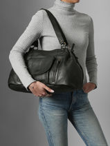 Shopper Pihanna Leather Pieces Black pihanna 17076422-vue-porte