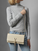 Sac Bandouli�re Divina Valentino Beige divina VBS1R401-vue-porte