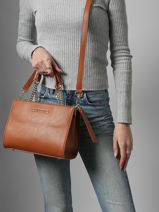 Shoulder Bag Hira Valentino Brown hira VBS9PD04-vue-porte
