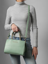 Shoulder Bag Hira Valentino Green hira VBS9PD04-vue-porte