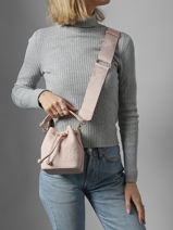 Sac Bandouli�re Samba Re Valentino Rose samba re VBS8ZG36-vue-porte