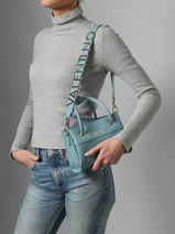 Shoulder Bag Alexia Valentino Blue alexia VBS5A805-vue-porte
