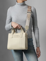 Satchel Aury Re Valentino Beige aury re VBS9OB05-vue-porte