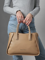 Satchel Eris Re Valentino Brown eris re VBS9OM04-vue-porte