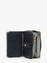Portefeuille Bahia Cuir Hexagona Bleu bahia 688262-vue-porte