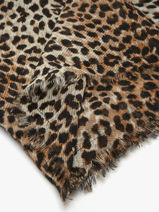 Foulard Pieces Marron elfrida 17050032-vue-porte