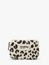 Porte-monnaie Leopard Hindbag Beige leopard LE