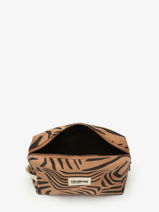Toiletry Kit Hindbag Brown tigre TI-vue-porte