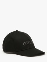 Casquette Guess Noir accessoires 474COT01-vue-porte