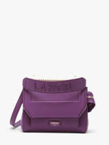 Top Handle S Ninon Leather Lancel Violet ninon A09221