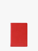 Card Holder Confort Leather Hexagona Red confort 461007