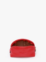 Leather Coin Purse Confort Hexagona Red confort 460597-vue-porte