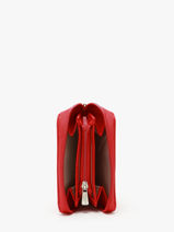 Leather Card Holder Confort Hexagona Red confort 463042-vue-porte