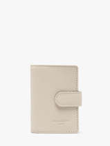 Card Holder Confort Leather Hexagona Beige confort 467254
